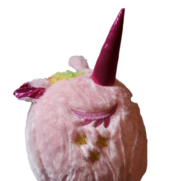 Inflatable Fluffy Soft 9" Ball Multi Unicorn - Picture 2 of 5